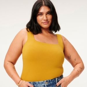 NWOT Good American Modern Tank Bodysuit, size 8(5 xl)​